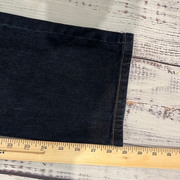 LRL Lauren Jeans Co Nolita Bootcut Jeans Women’s 12 Dark Wash HWY1 Mid Rise - Picture 5 of 7